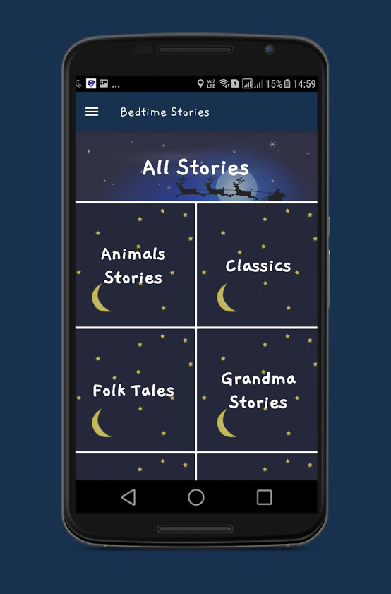BEDTIME STORIES APPLICATION